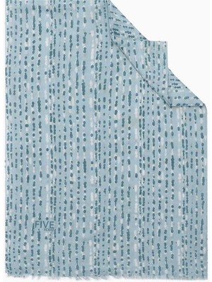 Five Scarf Petrol Yeşili Relax Nokta Şal