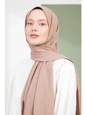 Five Scarf Somon Kraş Krep Şal