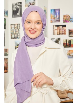 Five Scarf Eflatun Touch Pamuk Şal