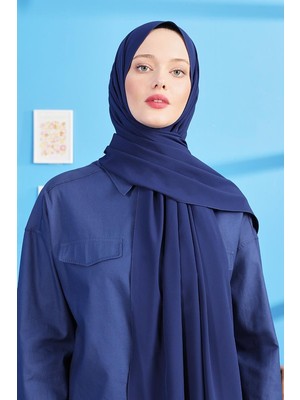 Five Scarf Patlıcan Moru Magic Şal