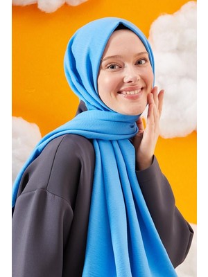 Five Scarf A.Mavi Pamuk Cazz Şal