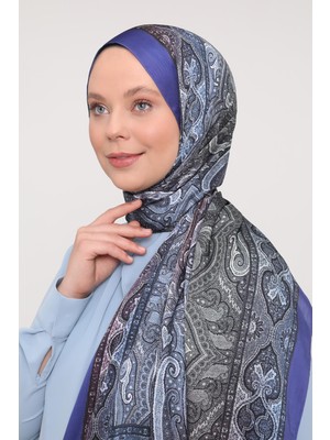 Five Scarf Saks Gölgeli Desen Brand Şal