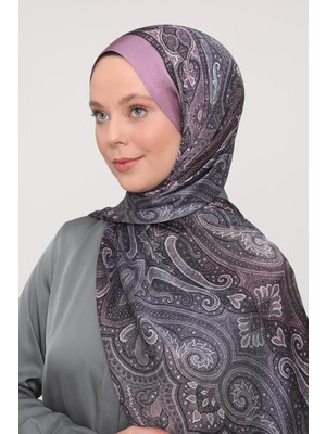 Five Scarf Lila Gölgeli Desen Brand Şal