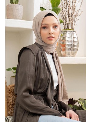 Five Scarf Bej Junset Şal