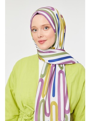 Haki Ataç Desen Mono Krep Şal