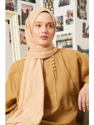 Five Scarf Hardal Touch Pamuk Şal