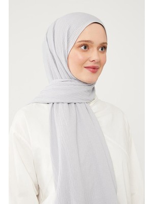 Five Scarf Açık Gri Harmoni Şal