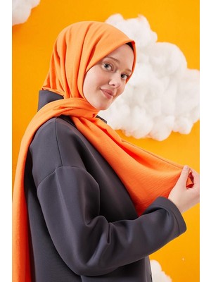 Five Scarf Nar Çiçeği Pamuk Cazz Şal