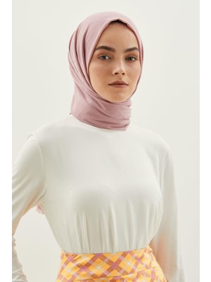 Five Scarf Pembe Naturel Pamuk Şal