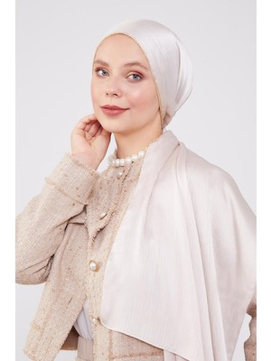 Five Scarf A.Vizon Yanları Taş Şeritli Brilant Şal