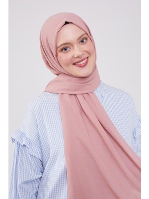 Five Scarf Pudra Maxi Cotton Şal