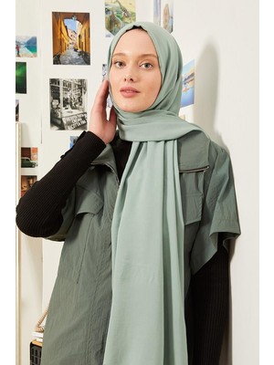 Five Scarf Turkuaz Maxi Cotton Şal