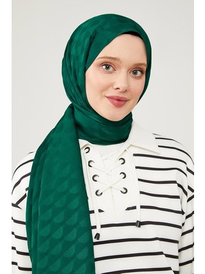 Five Scarf Benetton Ay Desen Jakarlı Elegance Şal