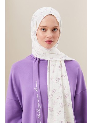 Five Scarf Lila Gül Comfort Line Şal