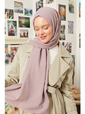 Five Scarf Lila Maxi Cotton Şal