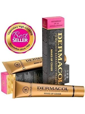 Dermacol Make Up Fondöten 207 Uzun Süre Kalıcı, Tam Kapatıcı Likit Fondöten Spf 30 Dermacol fondöten, su geçirmez fondöten, yüksek kapatıcılık makyaj, uzun süre kalıcı fondöten,dövme kapatıcı fondöten