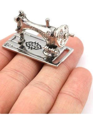 Dikiş Metal Makinas Minyatür Bebek Evi Çocuk Oyuncakları