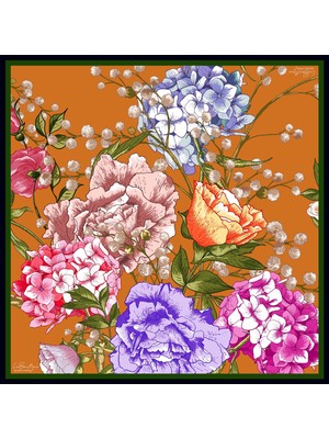 Güz | Yaz Serinliği Eşarp 1567-03-90X90