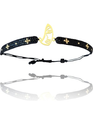 Tabitela Altın Bileklik Model 9 Yüz   G9B370 0.5 gr