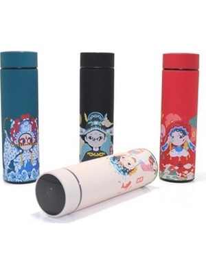 Dijital Göstergeli Paslanmaz Çelik Termos