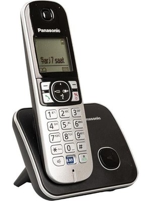 Panasonic KX-TG6811 Dect Telsiz Telefon Siyah