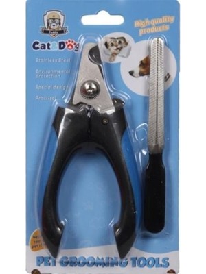 Kedi Köpek Tırnak Makası Törpü Seti