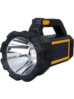 Powermaster MX-W5190-P50 Solar Şarjlı El Feneri Uzun Mesafe Işıldak