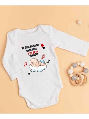 Isimli Zıbın Hediyelik Anne Baba Yazılı Zıbın