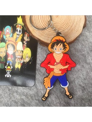 Dükkan Design One Piece Luffy Silikon Anahtarlık