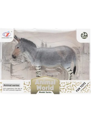 Timestart Kutulu Model Figür Hayvan Çizgili Eşek