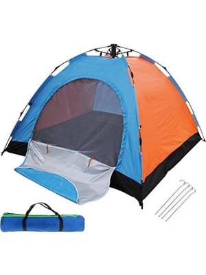 Otomatik Kurulumlu Kamp Çadırı 3 Kişilik (200X150X110)