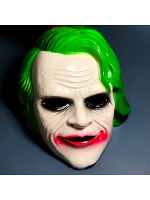 The Dark Knight Joker Maskesi Yeşil
