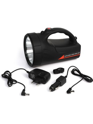 Şarjlı Güvenlik Avcı Feneri Watton WT-240