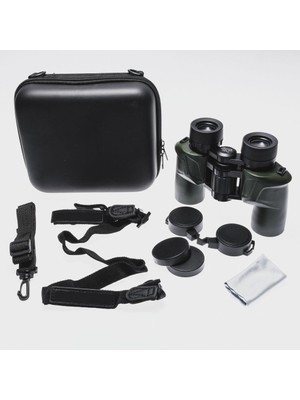  7X30 Profesyonel Su Geçirmez El Dürbünü 1000M/137M Yeşil