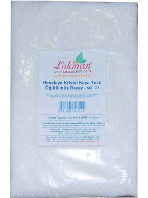 Yemeklik Himalaya Kristal Kaya Tuzu Öğütülmüş Beyaz 500 gr
