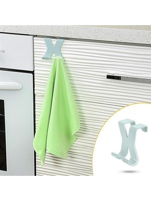 Mutfak Banyo Dolap Kapağına Takılan  Havlu Askılığı Aparatı