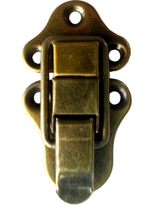 Sandık, Kutu Klipsi, Ön Kilidi - 72X40MM, Antik, 100 Adet