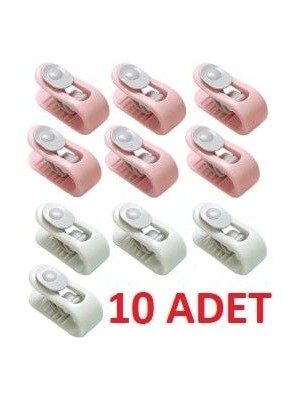 Mandallı Yorgan Sabitleme Klipsi 10 Adet - Stokta Olan Renk Gönderilir
