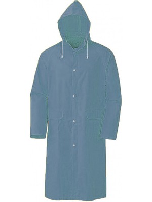 Kapşonlu Cepli Lüx Yağmurluk Lacivert- Standart Beden 2xl