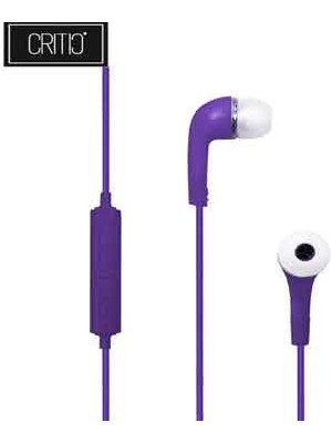 Critic J5 Kulakiçi Kulaklık Mor