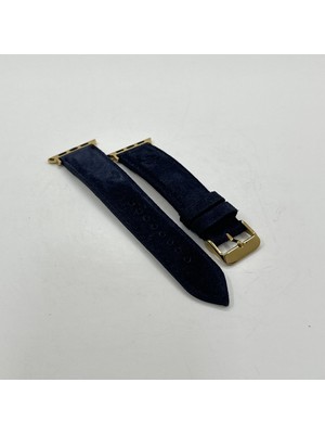 MYSTICELK Bay Velvet Deri Apple Watch Uyumlu Kordon