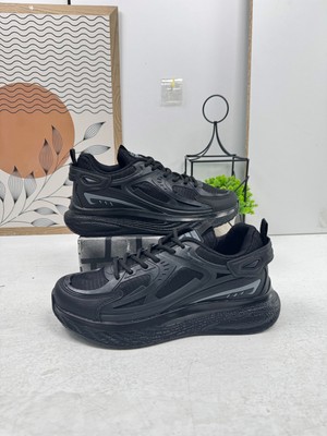 Günlük Erkek Sneaker Fileli Bağcıklı Kalın Tabanlı Rahat Spor Ayakkabı 4267
