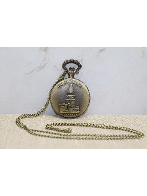 Galata Kulesi Tasarımlı Köstekli Saat