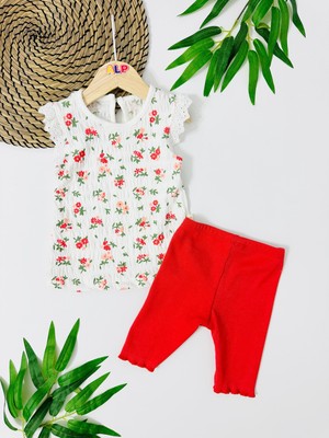 Rwanda Müslin Taytlı Takım - Narçiçeği