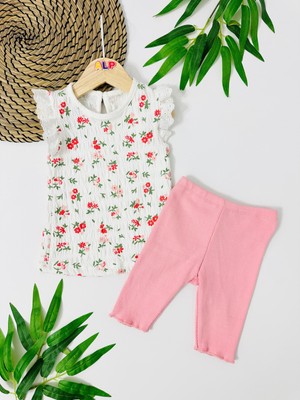 Rwanda Müslin Taytlı Takım. - Beyaz