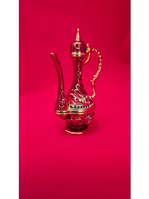 Zirkon Taşlı ve Mıknatıs Kapaklı Dekoratif Alaaddin İbrik