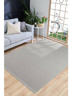 Enti Prag 9208 Bej Halı Yolluk Modern Salon Halısı Antre Hol