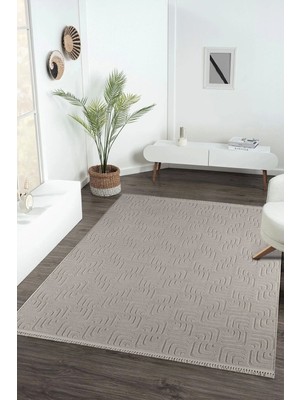 Enti Prag 9212 Bej Halı Yolluk Modern Salon Halısı Antre Hol