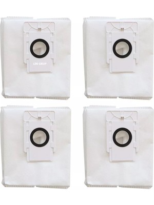 Tcl 6500M B611B Robot Süpürge Uyumlu  4 Adet Toz Torbası