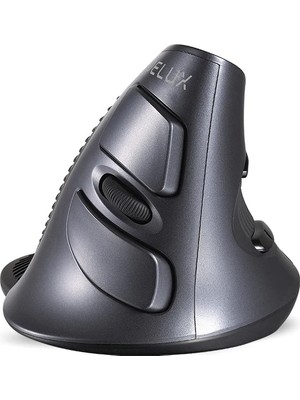 Monozone Delux Ergonomik Dikey Mouse Ofis Oyun Bilek Destekli 1600DPI Optik Vertikal Kablosuz Mouse